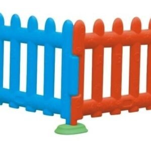 Colorful Picket Fence Panel