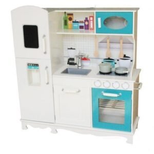 White Modern Play Kitchen