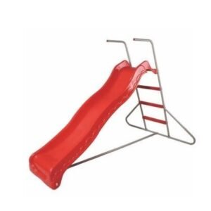 Red Straight Slide with Ladder