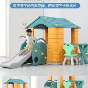 Playhouse with Table & Slide