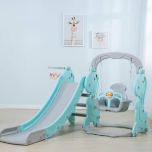 White Toddler Slide